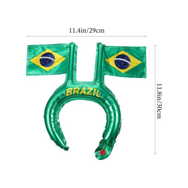 20 Inflatable Soccer Balls in Aluminum Foil